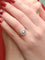 Bague Bague Belle Epoque ronde diamants taille ancienne 58 Facettes J312