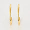Anneaux d'oreilles or jaune 58 Facettes THI0203