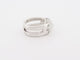 Bague 54 bague HERMES medor pierre de lune & diamants en argent 58 Facettes 259941