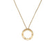 Collier collier CARTIER love 3 diamants 45 en or jaune 58 Facettes 264415