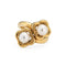 Bague 53 Jean Vitau pour Van Cleef & Arpels - Bague Trèfle Perle de Culture Or Jaune 58 Facettes 14279