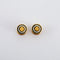 Boutons de manchette Boutons de Manchette Anciens Or Email 58 Facettes