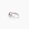 Bague 49,5 Bague or blanc, rubis et diamants 58 Facettes B250247