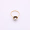 Bague 56 Bague perle blanche décor de palmettes 58 Facettes
