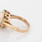 Bague 46.5 Bague opale éthiopienne bijoux de cocktail vintage en or jaune 58 Facettes G12438
