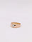 Bague 53.5 Bague jonc en or rose et diamant taille ancienne 0.5ct 58 Facettes J192