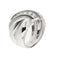 Bague 54 Bague bandeau or blanc diamants 58 Facettes 29354