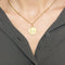 Pendentif Médaille religieuse or jaune 58 Facettes NAR0011