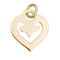 Pendentif O.J.Perrin, "Coeur Légendes", or jaune. 58 Facettes 34193