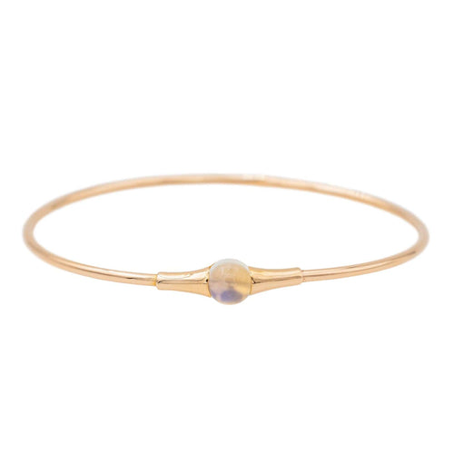 Bracelet Pomellato Bracelet Jonc M'ama Non M'ama Or rose Pierre de lune 58 Facettes 3282181CN