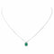 Collier Collier Or blanc Emeraude 58 Facettes 3100510CN