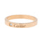 Bague 60 Cartier Bague Alliance C de Cartier Or rose Diamant 58 Facettes 3182208CN