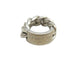 Bague 50 bague CHRISTIAN DIOR gourmette 50 or blanc 58 Facettes 259405
