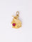 Pendentif maison vintage or jaune rubis 58 Facettes 1087.11
