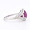 Bague 53 Bague Vintage Rubis et Diamants, Style Art Déco 58 Facettes 431