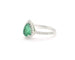 Bague Bague avec émeraude zambienne 1,04 carats 58 Facettes
