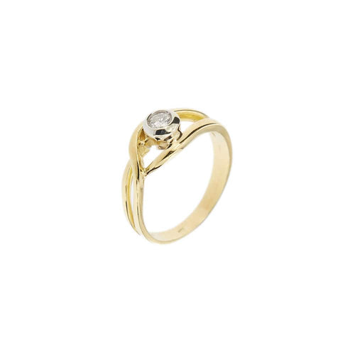 Bague Bague solitaire avec diamant 58 Facettes 25527
