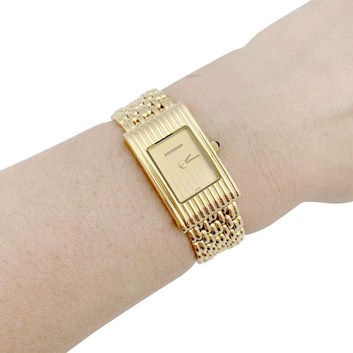 Montre Montre Boucheron "Reflet" or jaune. 58 Facettes 33769