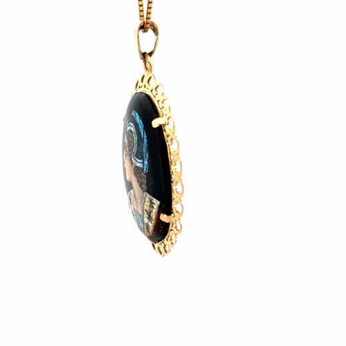 Pendentif Pendentif Email Or Jaune 18k 58 Facettes 2-PEA4-GS29789