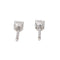 Boucles d'oreilles Boucles d'oreilles Puces Or blanc Diamant 58 Facettes 3090577CN