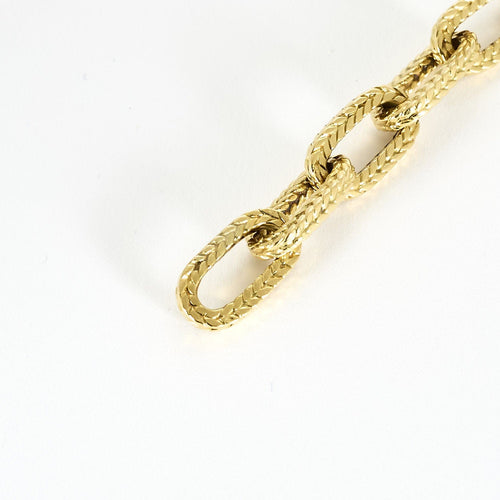 Bracelet Bracelet chaîne d'ancre en or jaune 58 Facettes BEA3739