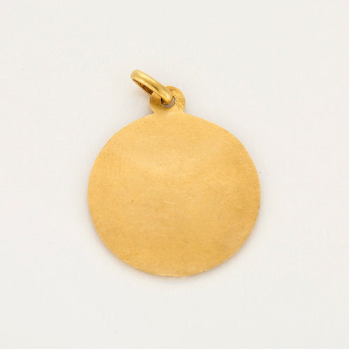 Pendentif Médaille or jaune 58 Facettes CHOL08684