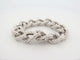 Bracelet vintage bracelet HERMES gourmette vendome georges lenfant en argent 58 Facettes 259816