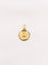 Pendentif AUGIS - Mini Médaille amour or jaune diamant rubis 58 Facettes J483