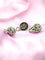 Bague 50 Bague et boucles d’oreilles en platine , diamants , saphirs , émeraudes 58 Facettes