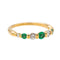 Bague 54 Bague Or jaune Emeraude 58 Facettes 3622952CN