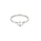 Bague 52,5 Bague Solitaire en or blanc et diamants 58 Facettes REU0870X3