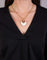 Pendentif BULGARI Chandra Porcelain Ruby Gold Pendant 58 Facettes