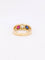 Bague 51 Bague jonc diamant saphir rubis 58 Facettes J136