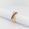 Bague Bague or jaune diamants et rubis 58 Facettes 28909