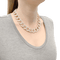 Collier Collier Pomellato, "Catene", or rose et blanc, diamants. 58 Facettes 34242
