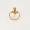 Bague 51 Bague aigrette or jaune, diamants et rubis 58 Facettes LAV1715