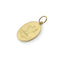 Pendentif Pendentif Ave Maria Aigle en or 18 carats, style victorien, gravé à la main 58 Facettes A2004L