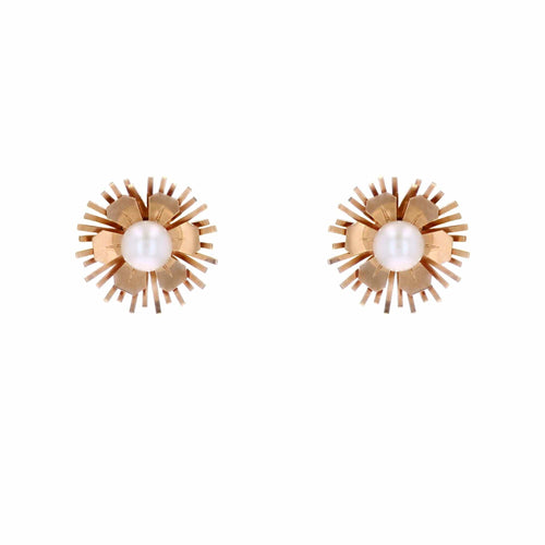 Boucles d'oreilles Boucles d'oreilles vintage perles de culture 58 Facettes 25-110