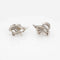 Boucles d'oreilles 1.25ct Mixed Cut Diamond Earrings Mid Century Platinum Fine Estate Jewelry 58 Facettes G13530