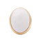 Bague 52 Bague Pomellato "Victoria" or jaune, cacholong. 58 Facettes 33869