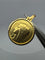 Pendentif Médaille Or Jaune Marie 18 k 58 Facettes 2-PEB1-GS35367