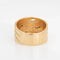 Bague 58 Bague bandeau or jaune diamants 58 Facettes G13497