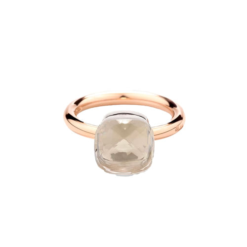 Bague 54 Bague Pomellato, "Nudo Classic", deux ors, topaze blanche. 58 Facettes 35314