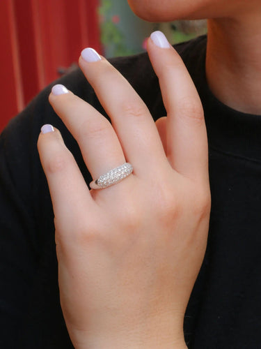 Bague Bague jonc diamants 1 carat 58 Facettes J357