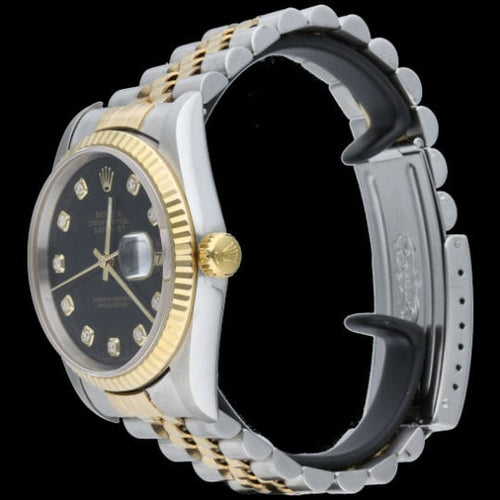 Rolex Montre Datejust 36 Or Jaune 18K / Acier