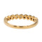 Bague 52 Bague Demi alliance Or jaune Diamant 58 Facettes 2897410CN