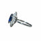 Bague 53 Bague marquise or blanc saphir diamants 58 Facettes 88