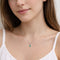 Pendentif Pendentif en or avec émeraude en forme de larme et diamants 58 Facettes 50401