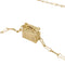 Collier Sautoir Louis Vuitton "Malle" or jaune, diamants. 58 Facettes 33926