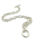Collier HERMES. Collection Chaine d'ancre Parade, collier TGM en argent 58 Facettes